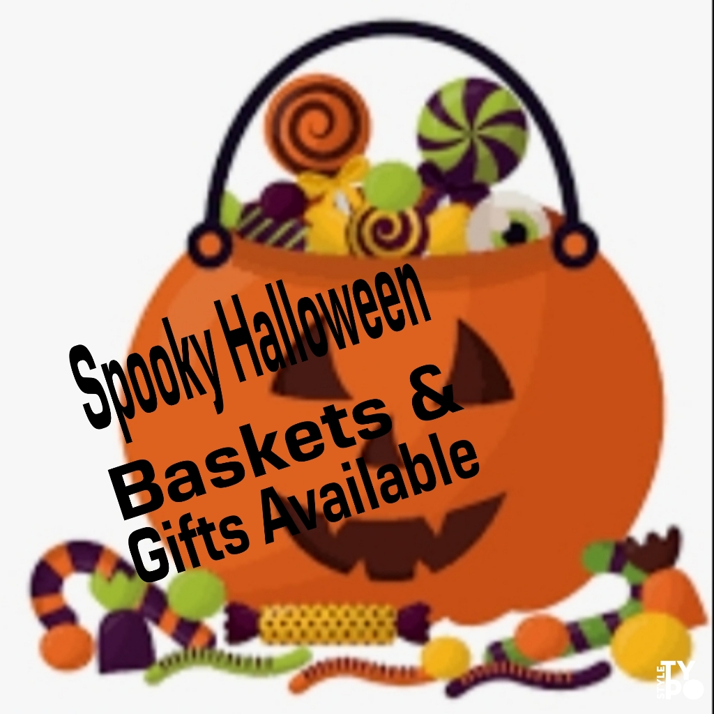 Halloween Spooky Baskets  Gifts Different Variations